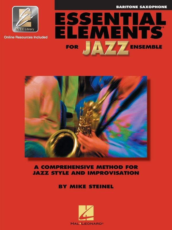 Essential Elements for Jazz Ensemble — Baritone Sax, Book 1, Online Audio (Hal Leonard)