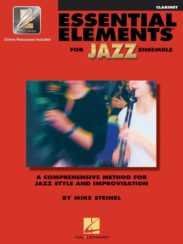 Essential Elements for Jazz Ensemble — Clarinet, Book 1, Online Audio (Hal Leonard)