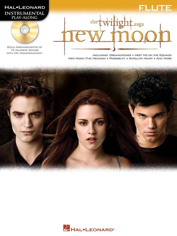 Twilight: New Moon — Flute, Book/CD (Hal Leonard)