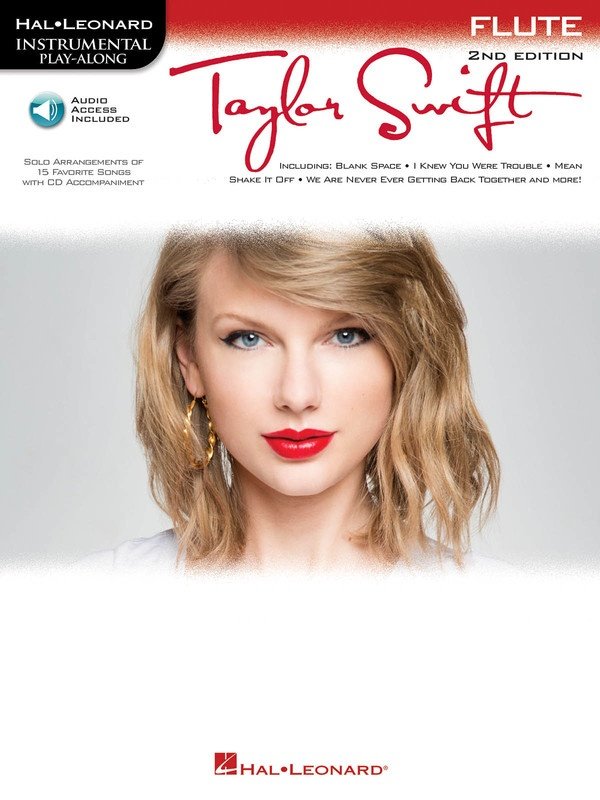 Taylor Swift Play-Along, 2nd Ed. — Flute, Book/Online Audio (Hal Leonard Instrumental Play-Along)