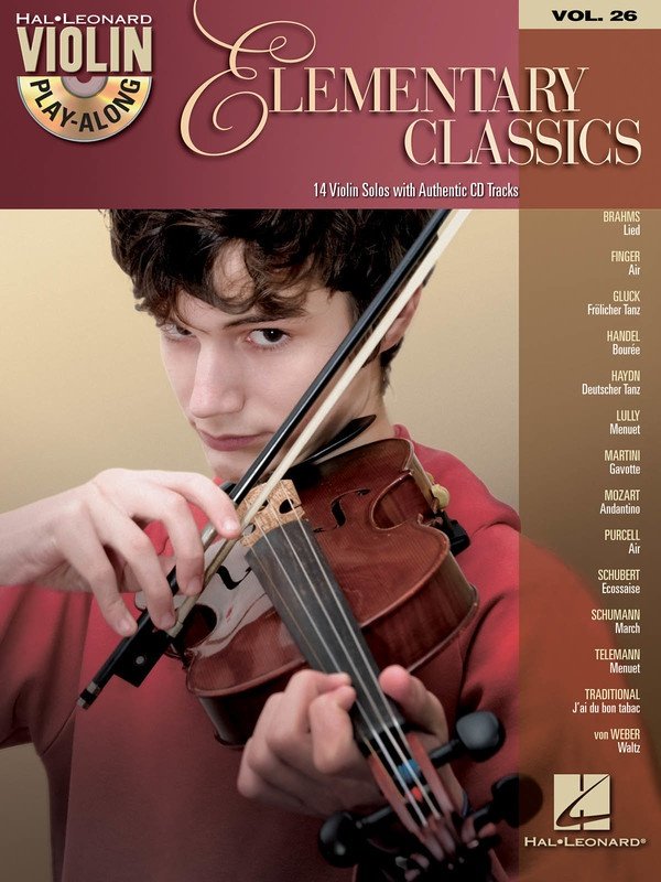 Elementary Classics — Violin Play-Along Vol. 26, Book/CD (Hal Leonard)