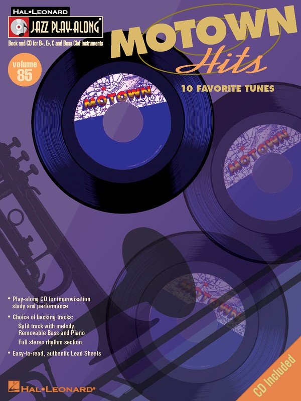 Motown Hits — Jazz Play-Along Vol. 85, Book/CD (Hal Leonard)