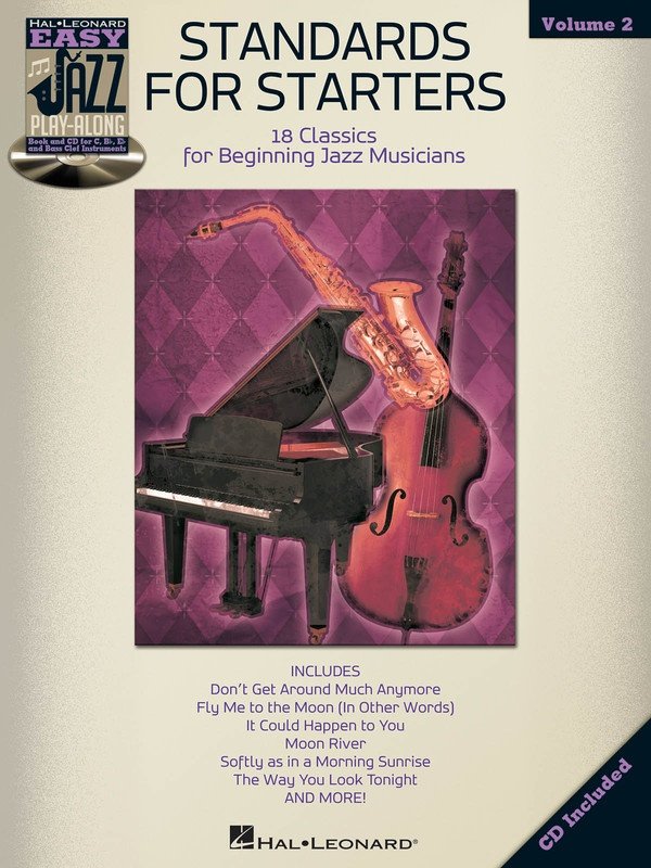 Standards for Starters — Easy Jazz Play-Along, Book/CD (Hal Leonard)