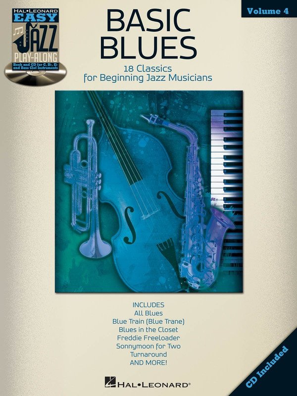 Basic Blues — Easy Jazz Play-Along Vol. 4, Book/CD (Hal Leonard)