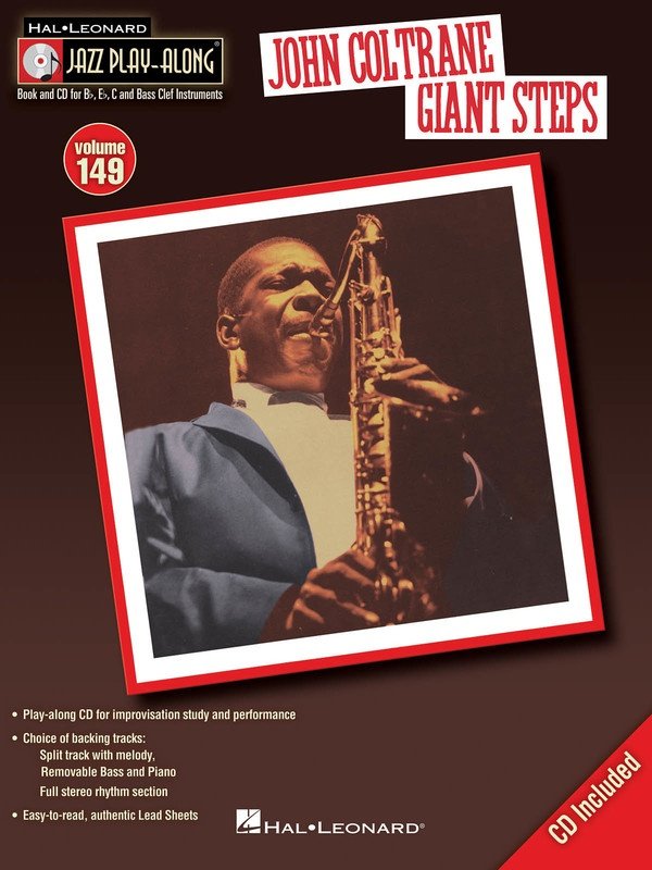 Giant Steps — Jazz Play-Along Vol. 149, Book/CD (Hal Leonard)