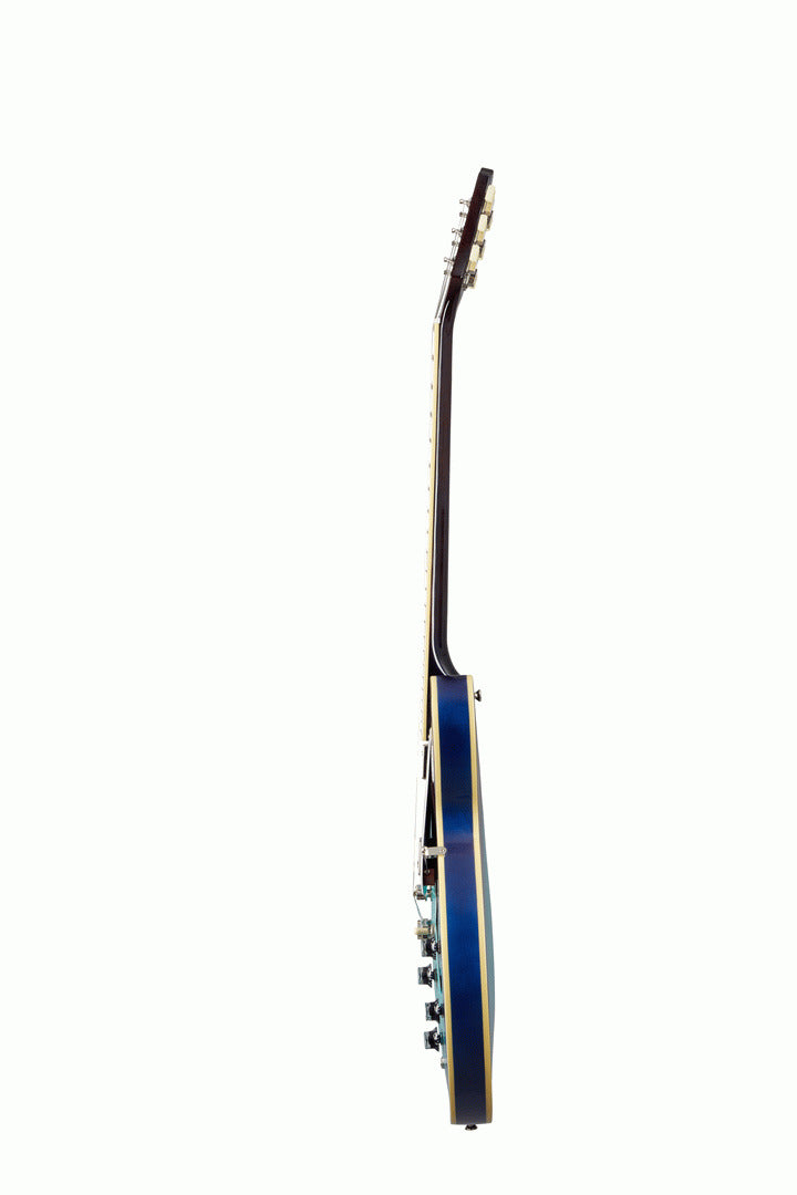 Epiphone ES-335 Figured Electric Guitar Semi-Hollow Blueberry Burst - EIES335FBBBNH1 — view 3
