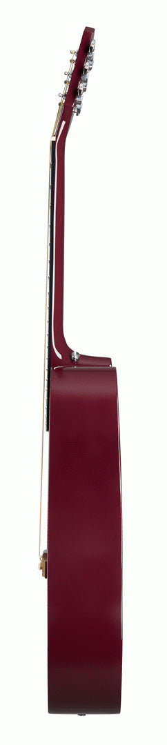 Epiphone Starling Square Shoulder Acoustic Guitar Hot Pink Pearl - EASTARHPPCH1 — view 3