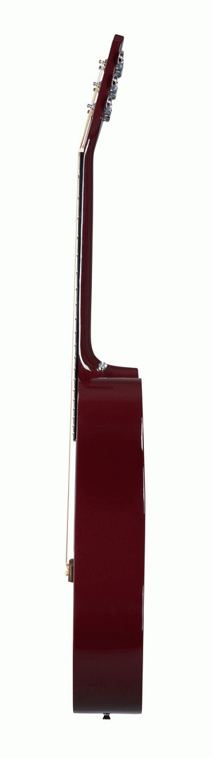 Epiphone Starling Square Shoulder Dreadnought Wine Red — view 3
