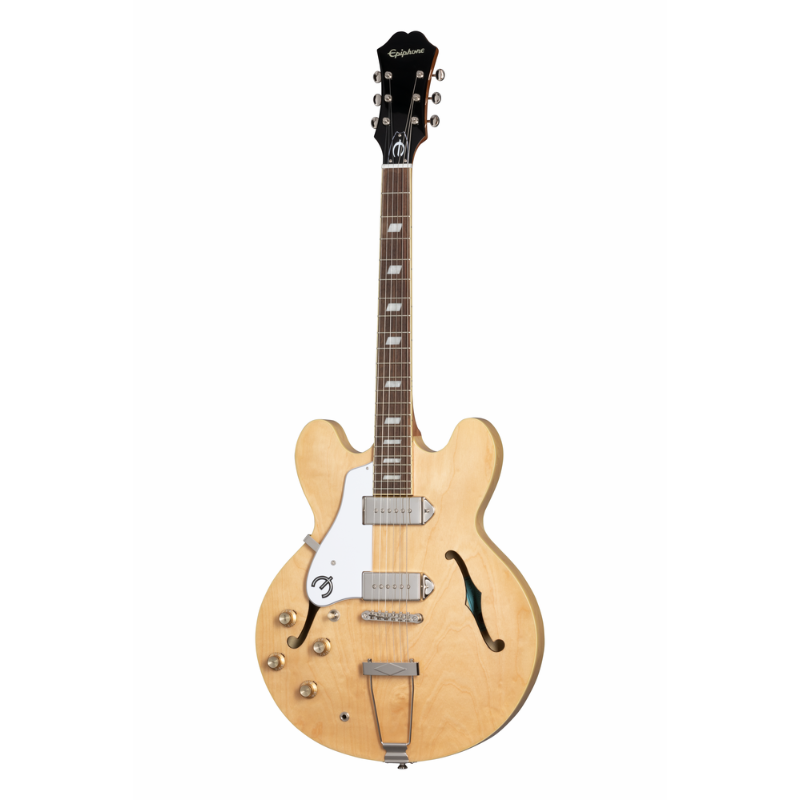 Epiphone Casino Natural Left-Handed Archtop Guitar