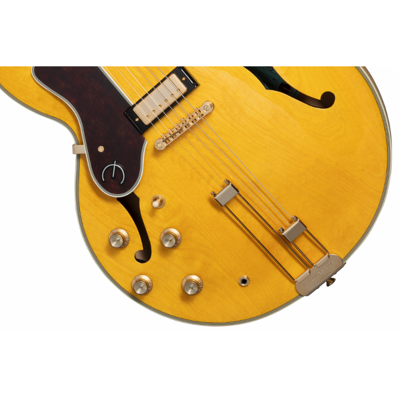 Epiphone Sheraton Frequensator Guitar Natural Left-Handed — view 3