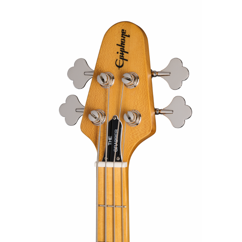 Epiphone Grabber Bass with Premium Gig Bag - Ebony — view 4
