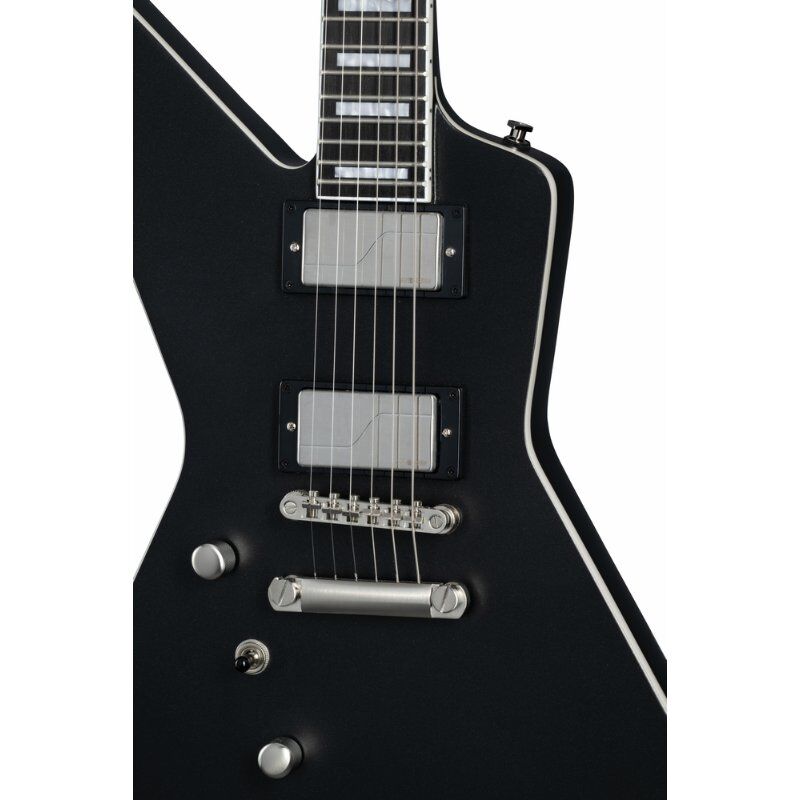 Epiphone Extura Prophecy Aged Jet Black Metal Left-Handed Guitar — view 3