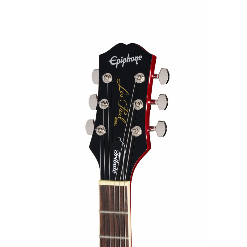 Epiphone Les Paul Tribute HETG Cherry Sunburst Left-Handed Electric Guitar — view 4