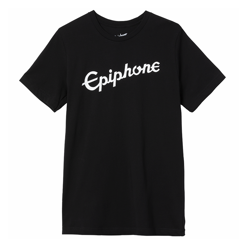 Epiphone Vintage Logo Tee Black Size Small
