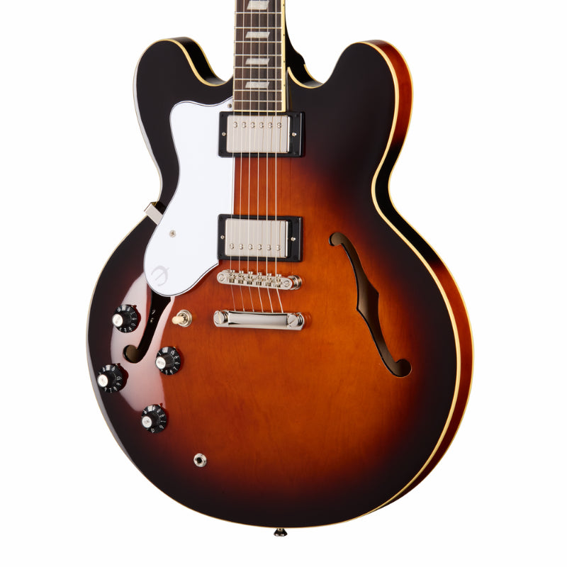 Epiphone Bonehead Riviera LH Dark Tobacco Burst — view 6