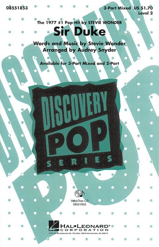 Sir Duke — 3-Part Choral Score (Hal Leonard Discovery Choral)