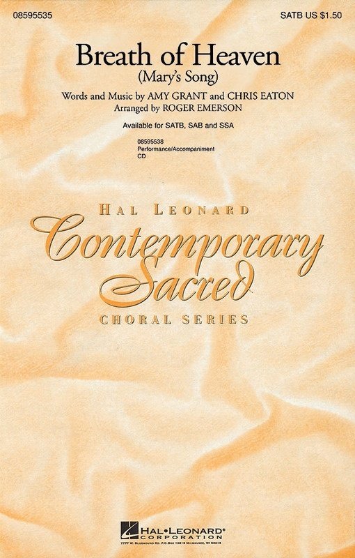 Breath of Heaven (Mary's Song) — SSA Choral Score, arr. Roger Emerson (Hal Leonard)