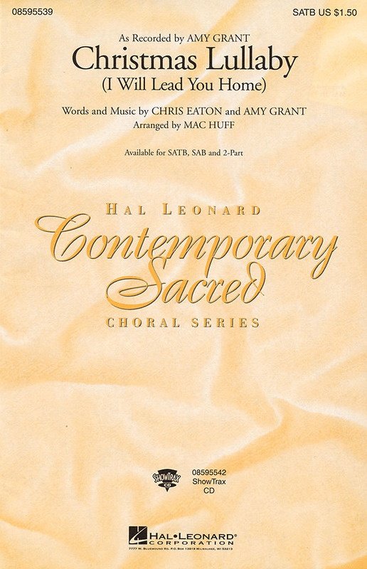 Christmas Lullaby — 2-Part/Piano Choral Score (Hal Leonard Sacred Choral)