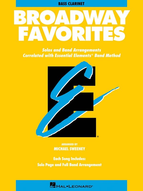 Broadway Favorites — Essential Elements Bass Clarinet (Hal Leonard)