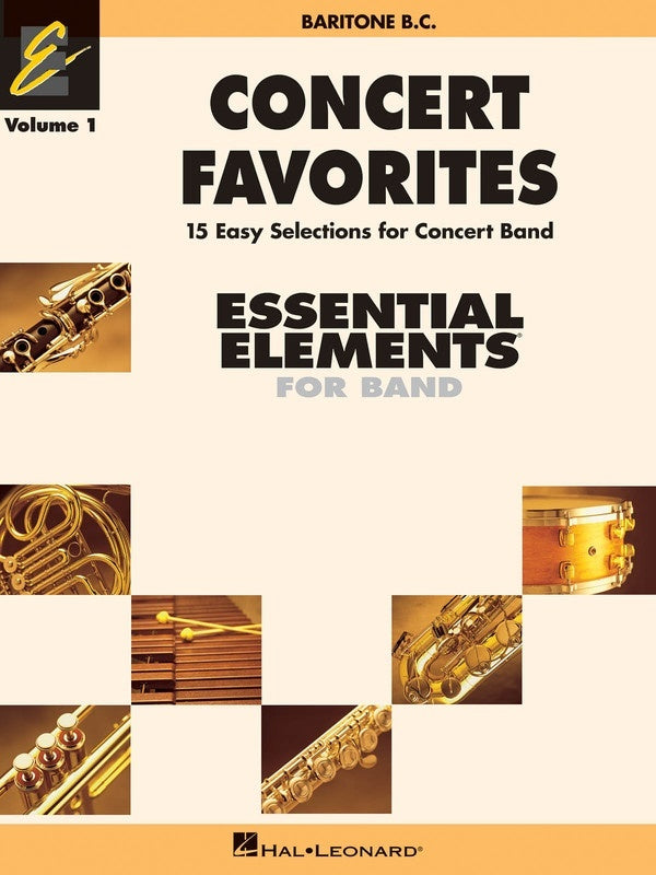 Concert Favorites Essential Elements V1 baritone bc (Softcover Book)