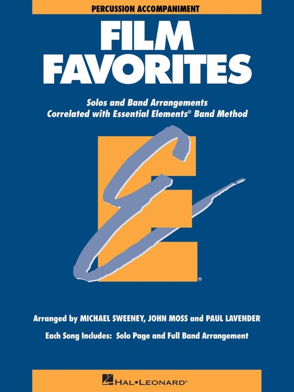 Film Favorites — Essential Elements Percussion (Hal Leonard)