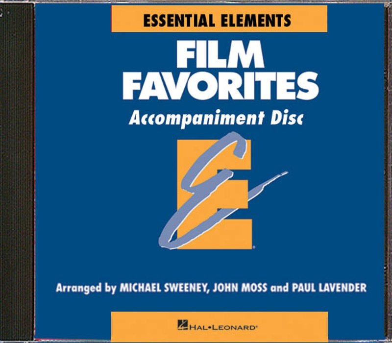Film Favorites — Accompaniment CD, Essential Elements Band (Hal Leonard Essential Elements Band Folios)