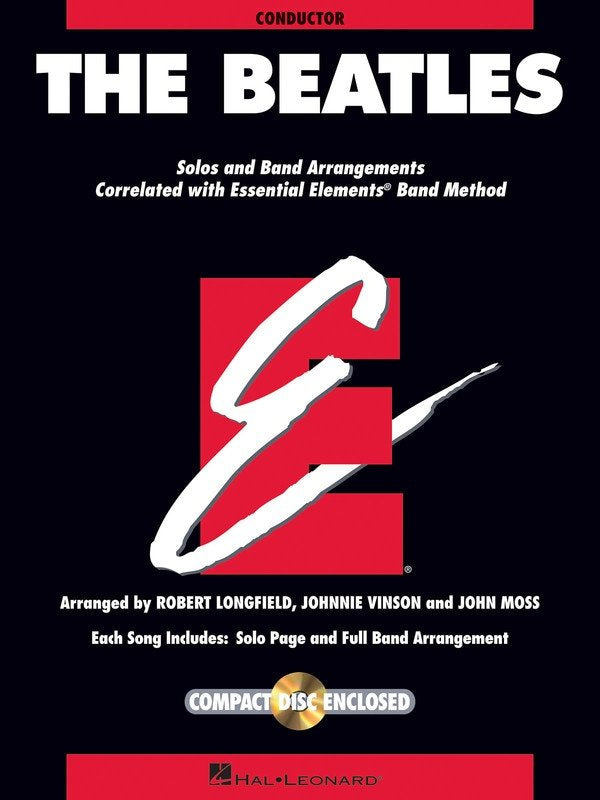 Beatles Essential Elements — Conductor, Full Score, Book/CD (Hal Leonard Essential Elements Band Folios)