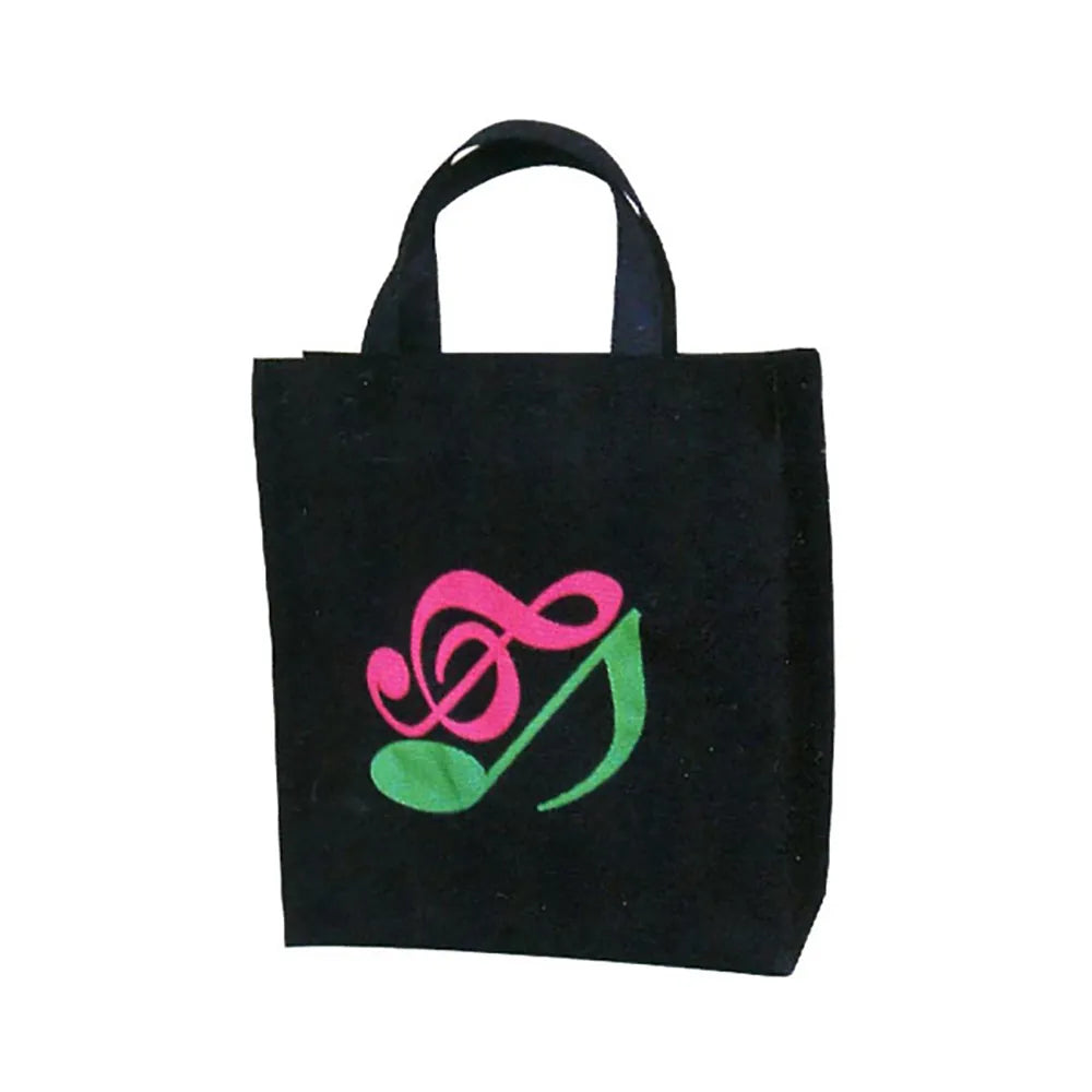 Music Carry Bag - Tall Black Clef & Quaver