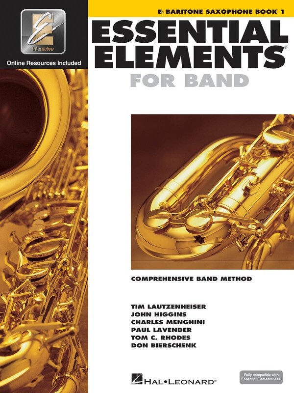 Essential Elements for Band Book 1 — Baritone Saxophone (Hal Leonard)