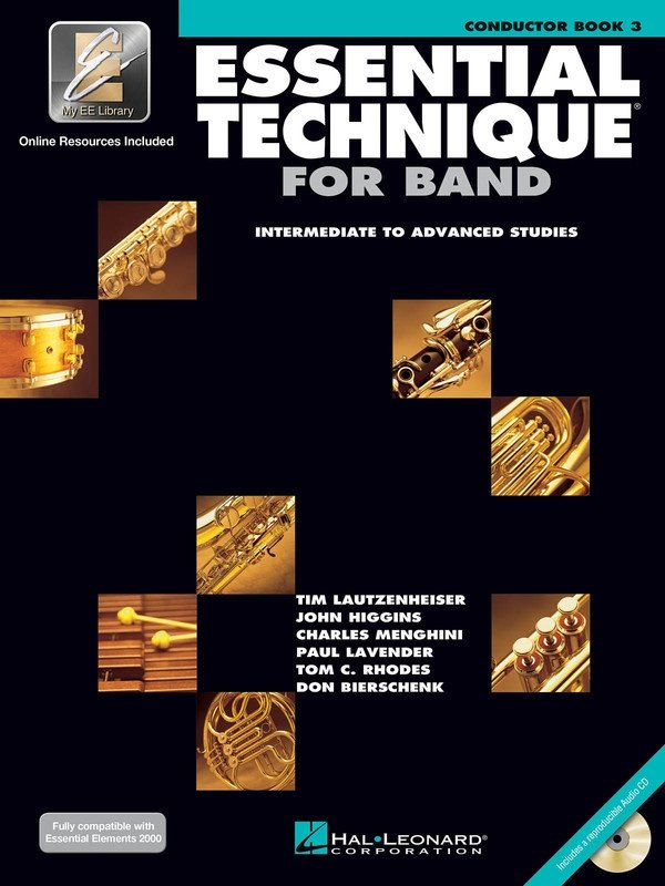 Essential Technique for Band, Vol. 3 — Conductor's Score, Book/Online Audio (Hal Leonard)