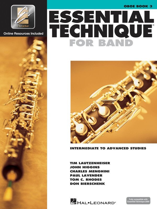 Essential Technique for Band, Vol. 3 — Oboe (Hal Leonard)