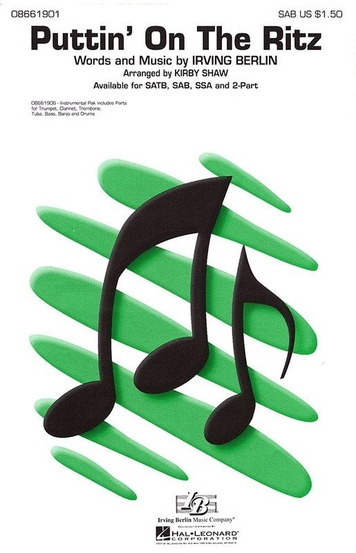 Puttin On The Ritz Satb (Hal Leonard)