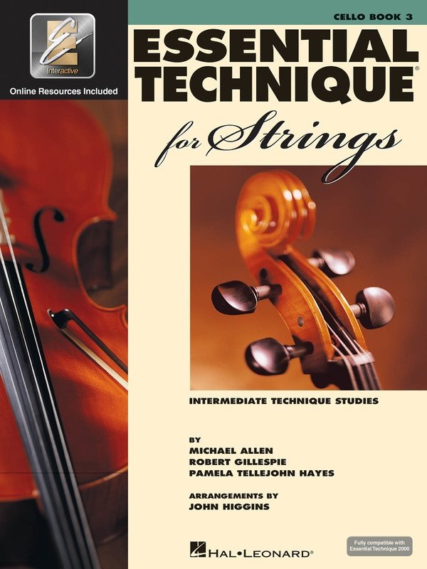 Essential Technique for Strings Book 3 — Cello (Hal Leonard)