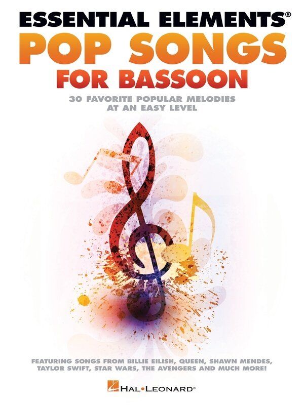 Essential Elements Pop Songs for Bassoon by Hal Leonard