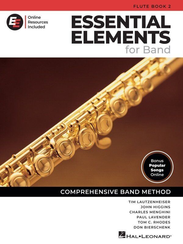 Essential Elements for Band - Flute Book 2 by Hal Leonard