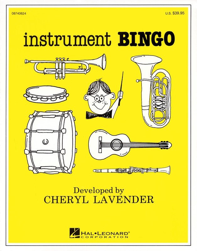 Instrument Bingo — Book/Online Audio, Music First Express (Hal Leonard)