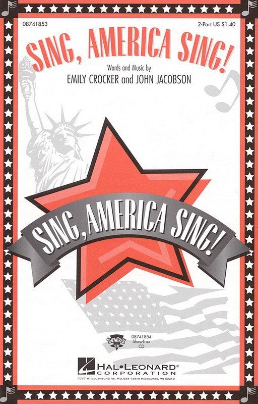 Sing America Sing 2 Pt Arr Jacobson