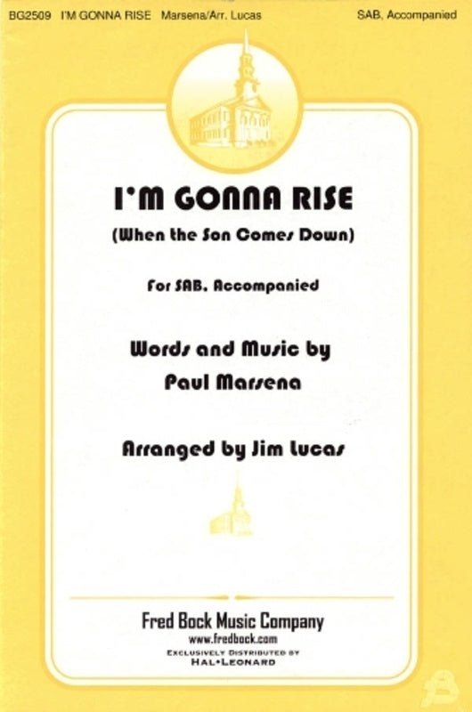 Im Gonna Rise (When The Son Comes Down) Sab (Pod) Octavo
