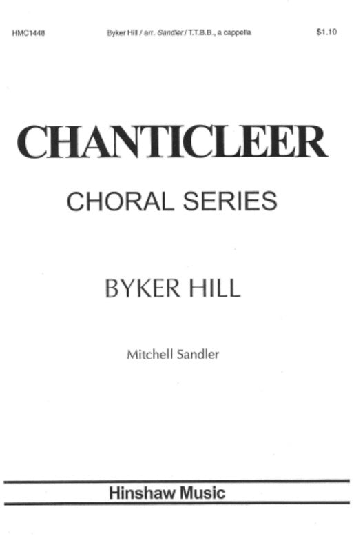 Byker Hill Ttbb A Cappella (Pod) Octavo