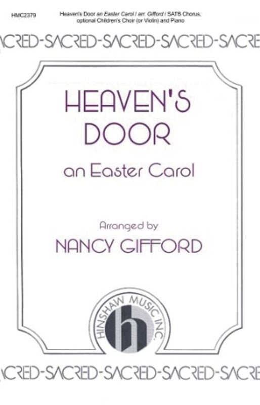 Heavens Door Satb (Pod) Octavo