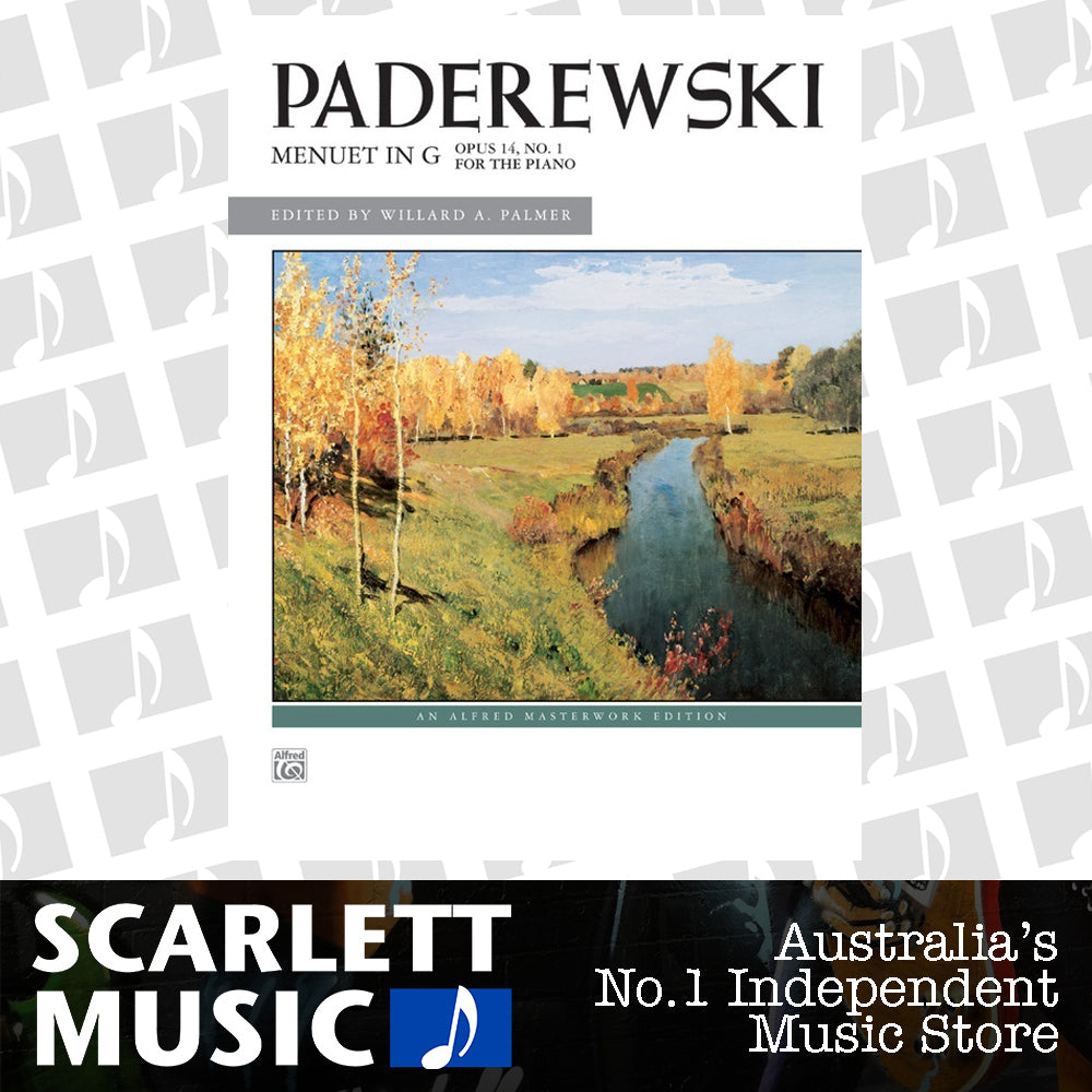 Paderewski Menuet In G Op 14 No 1 Piano — view 2