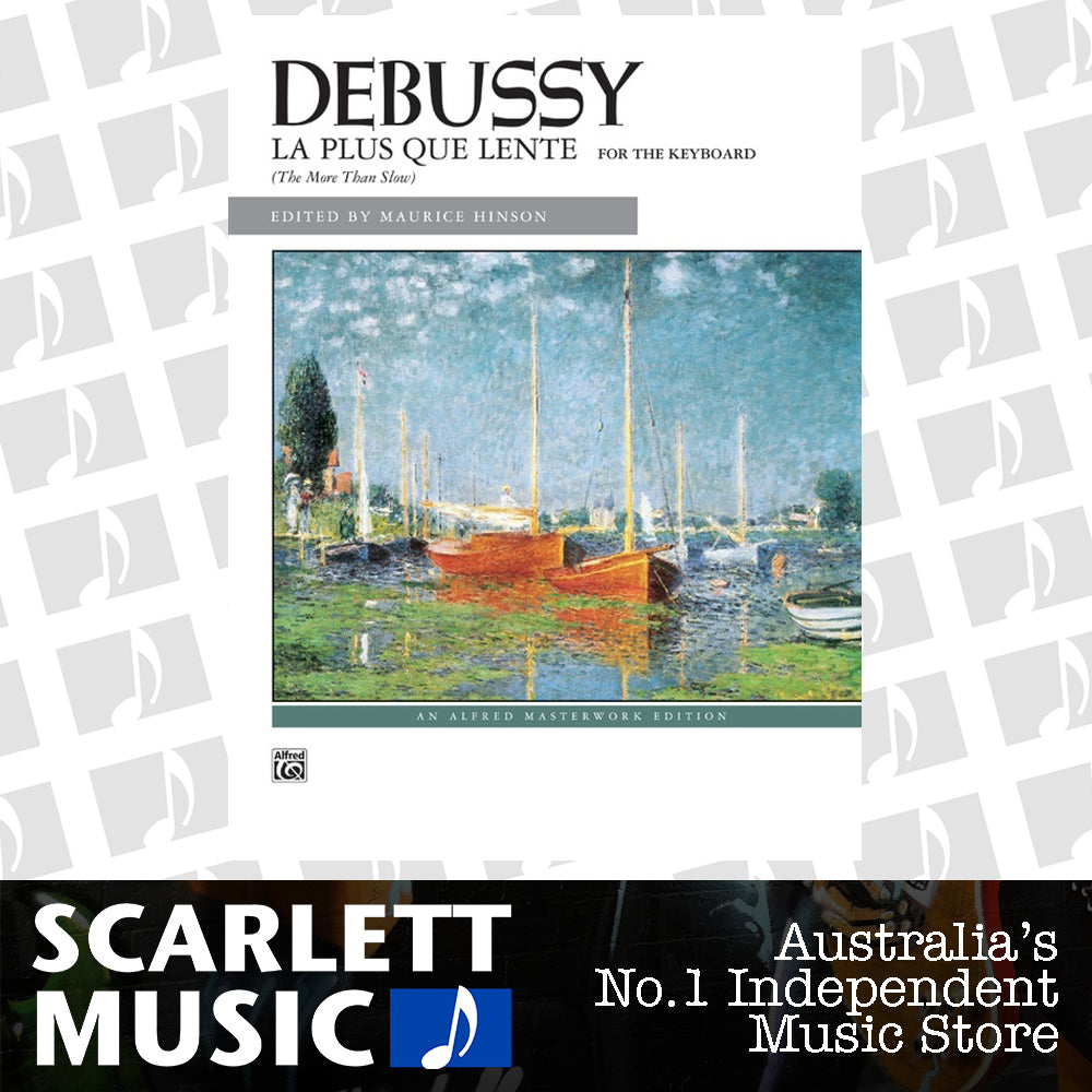 Debussy La Plus Que Lente Piano — view 2