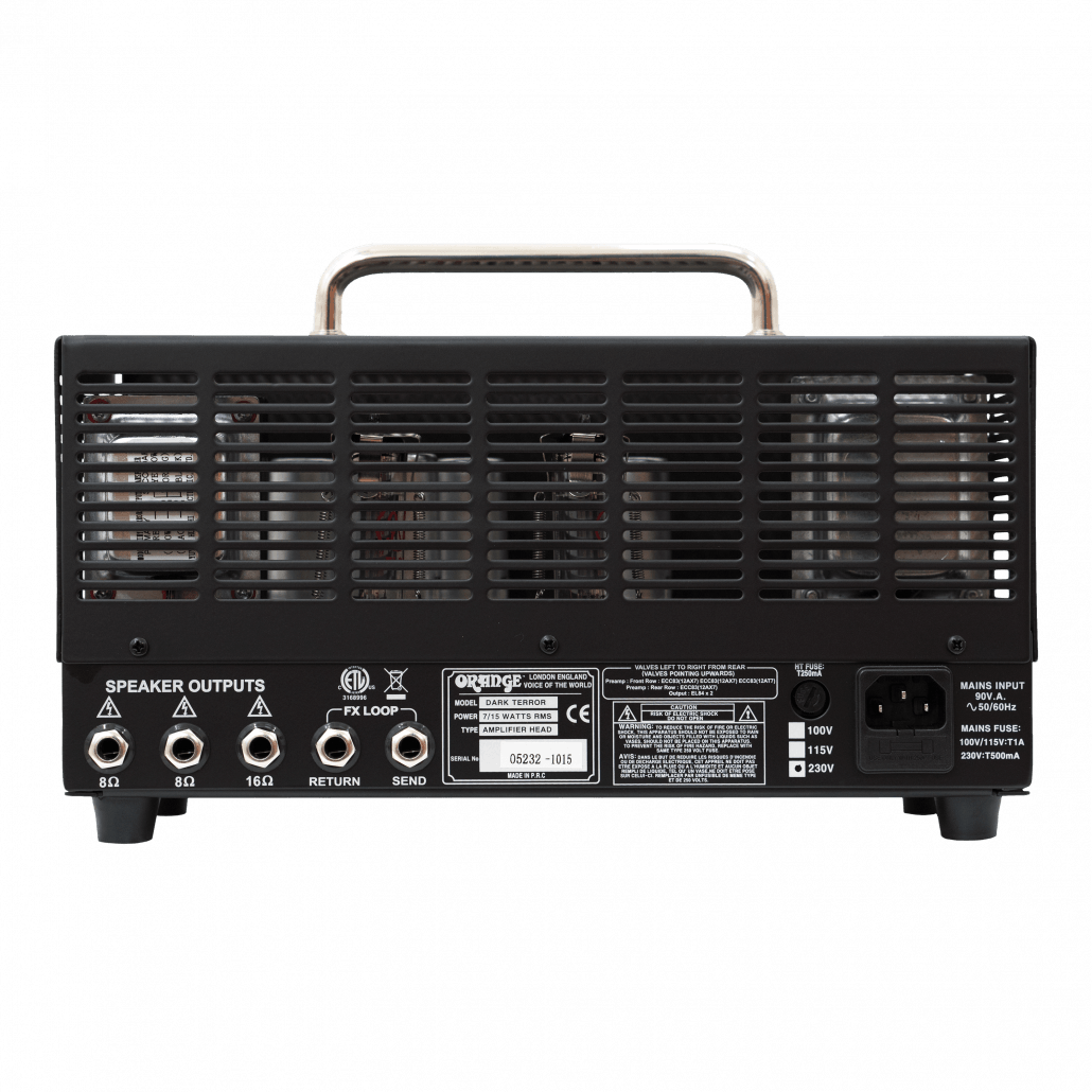 Orange DA15H Dark Terror Head — view 4