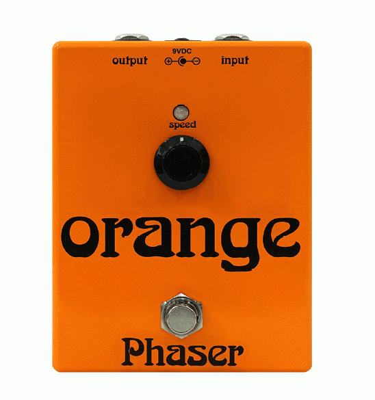 Orange Phaser Effect Pedal