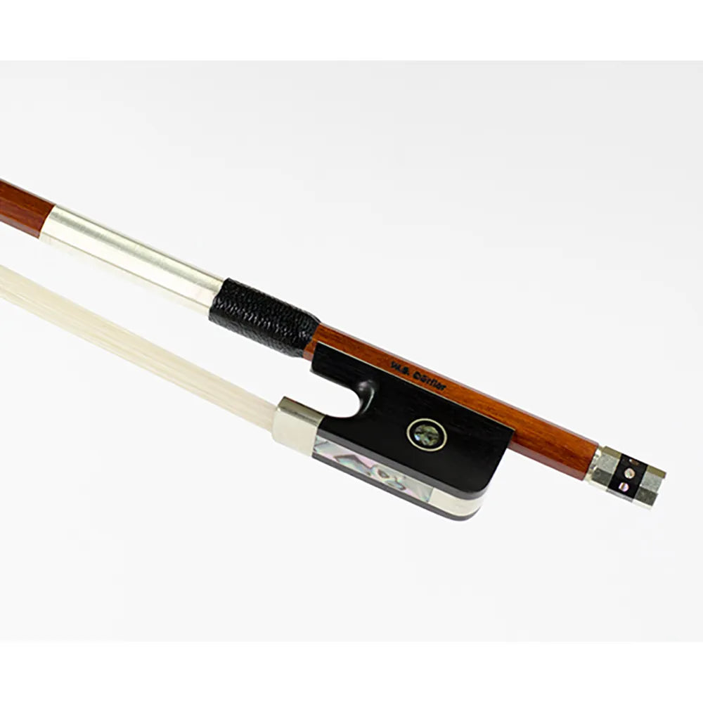 W.E. Dorfler Masterbow Cello Bow - Fine Pernambuco Octagonal with Ebony Frog and Button