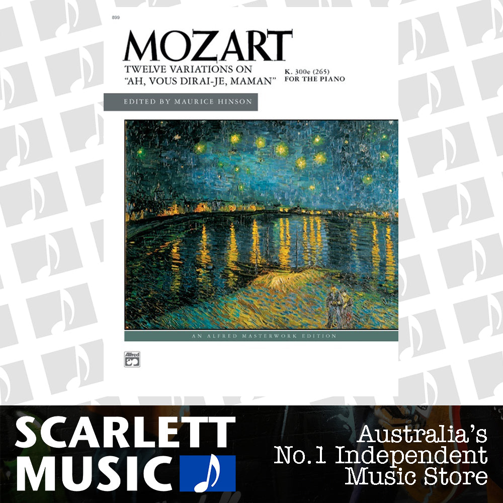 Mozart Variations On Ah Vous Dirais Junior Ensemble Maman Piano — view 2