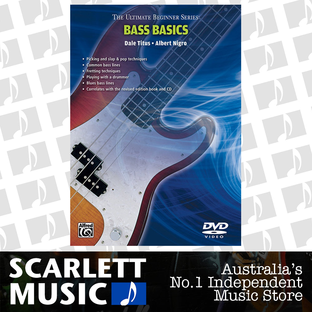 Ultimate Beginner Bass Guitar Basics DVD — view 2