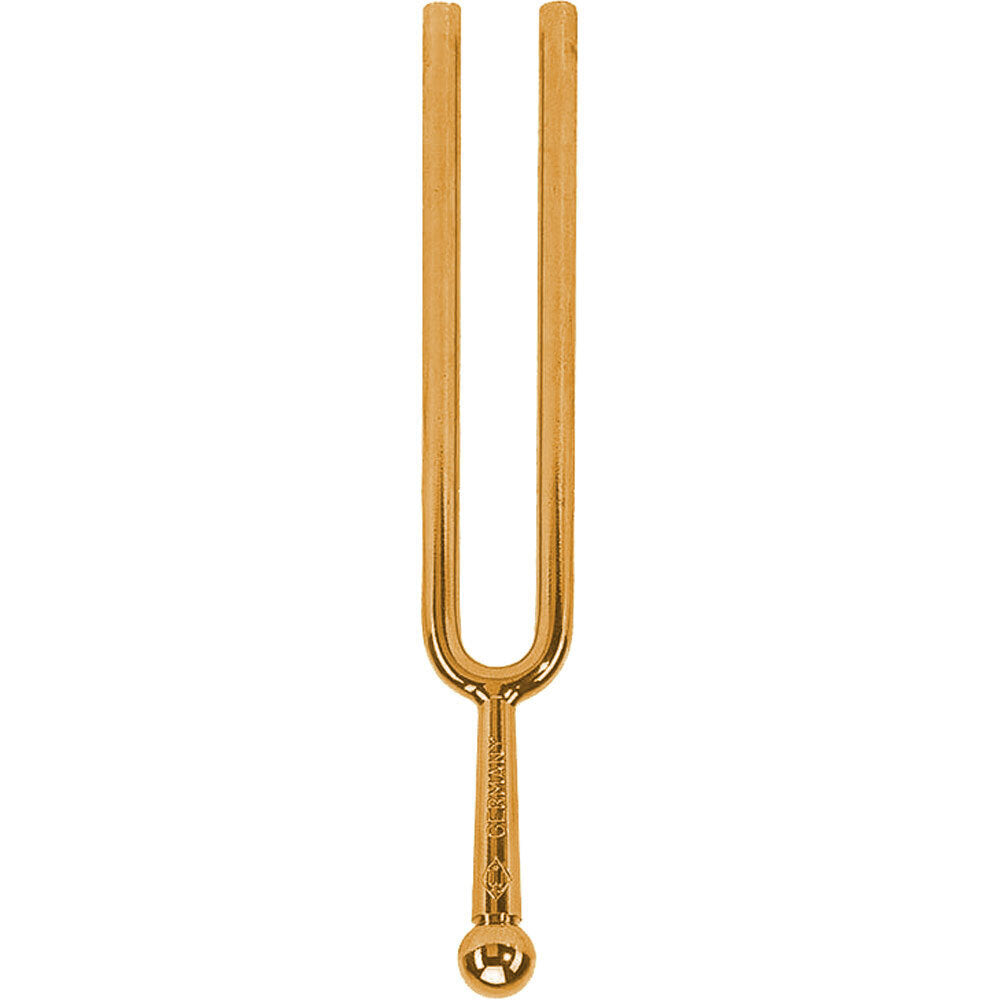 Wittner Gold-Plated Tuning Fork "A" 4.5 mm Diameter 128-880 Hz Made in Germany