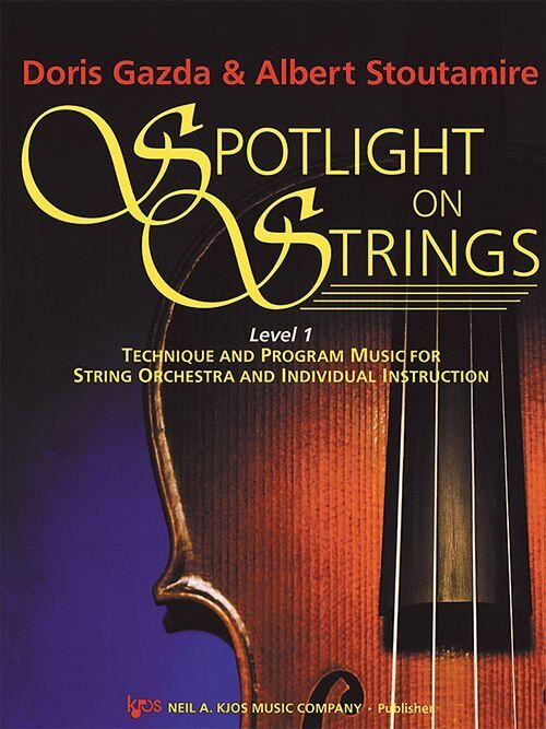 Spotlight on Strings Book 1 - String Bass by Neil A. Kjos Music Company