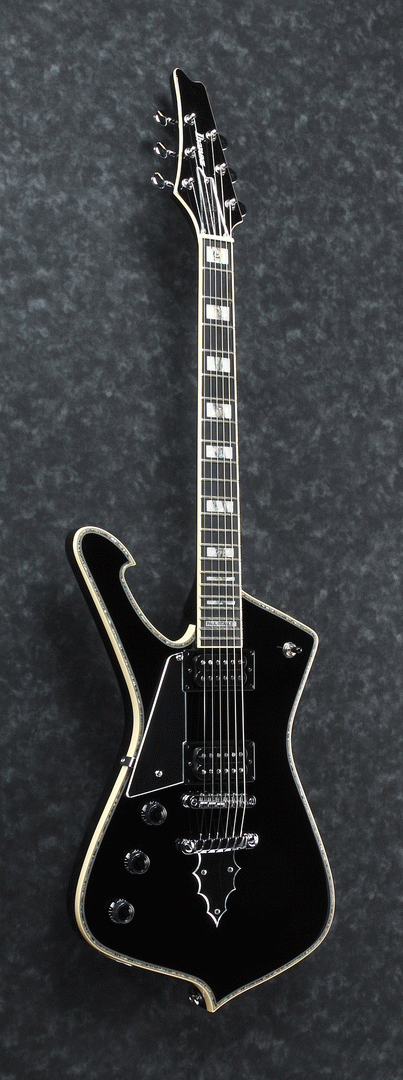 Ibanez PS120L BK Paul Stanley Electric Guitar (Black) — view 4